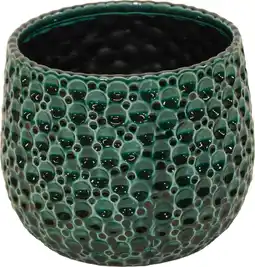 Intratuin Mega Collections bloempot Drops blauw D 17 H 15 cm aanbieding