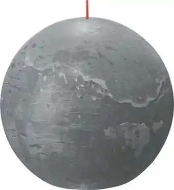 Intratuin Bolsius bolkaars Rustiek Shine groen 90 uur D 14,5 H 13,4 cm aanbieding