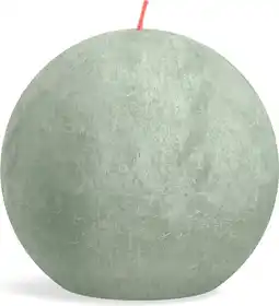 Intratuin Bolsius bolkaars Shine groen 90 uur D 14,5 x H 13,5 cm aanbieding