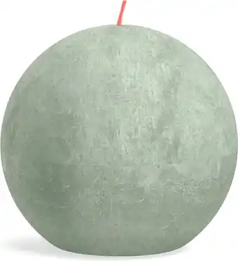 Intratuin Bolsius bolkaars Shine groen 90 uur D 14,5 x H 13,5 cm aanbieding