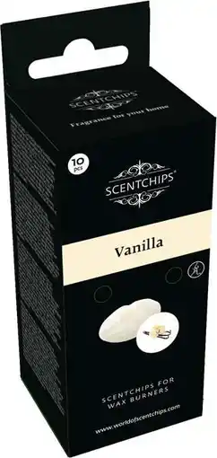 Intratuin Scentchips geurwax Vanilla 10 stuks aanbieding