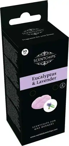 Intratuin ScentChips geurwax Eucalyptus & Lavender 10 stuks aanbieding