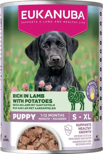 Intratuin Eukanuba natvoer Life Care puppy lam en aardappelen 400 g aanbieding