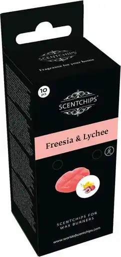 Intratuin Scentchips geurwax Freesia & Lychee 10 stuks aanbieding