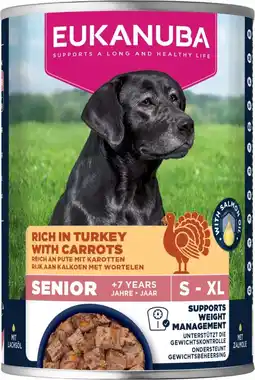 Intratuin Eukanuba natvoer Life Care senior kalkoen en wortel 400 g aanbieding