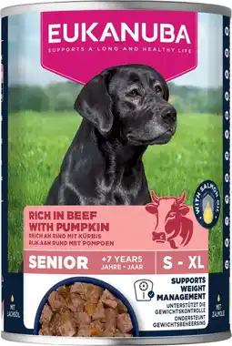 Intratuin Eukanuba natvoer Life Care senior rund en pompoen 400 g aanbieding