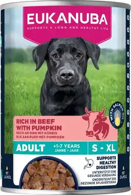 Intratuin Eukanuba natvoer Life Care adult rund en pompoen 400 g aanbieding