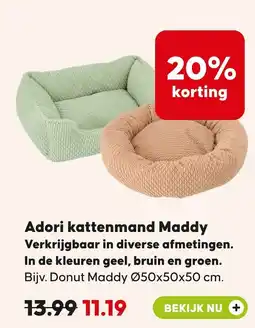 Pets Place Adori kattenmand Maddy aanbieding