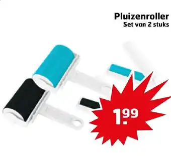 Trekpleister Pluizenroller aanbieding