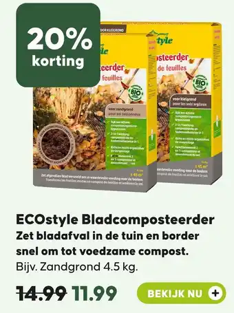 Pets Place ECOstyle Bladcomposteerder aanbieding
