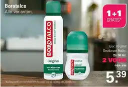 De Online Drogist Borotalco Alle varianten aanbieding