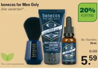 De Online Drogist Benecos for Men only Alle varianten aanbieding