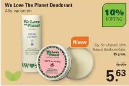 De Online Drogist We Love The Planet Deodorant Alle varianten aanbieding