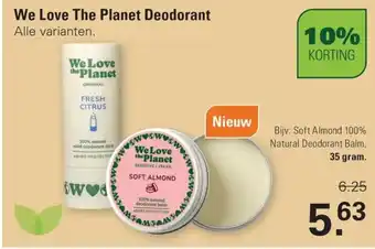 De Online Drogist We Love The Planet Deodorant Alle varianten aanbieding