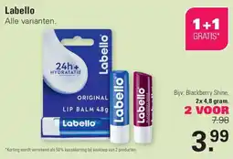 De Online Drogist Labello Alle varianten aanbieding