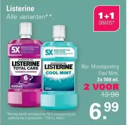 De Online Drogist Listerine Alle varianten aanbieding