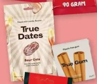 De Online Drogist True Gum, True Mints & True Dates aanbieding