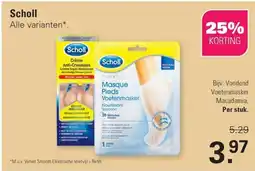 De Online Drogist Scholl aanbieding