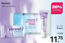 De Online Drogist Curanol aanbieding