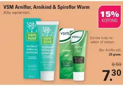 De Online Drogist VSM Arniflor, Arnikind & Spiroflor Warm aanbieding