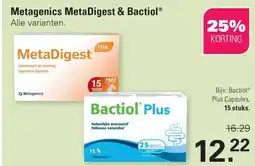 De Online Drogist Metagenics MetaDigest & Bactiol aanbieding