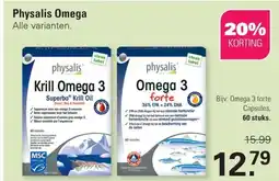 De Online Drogist Physalis Omega aanbieding