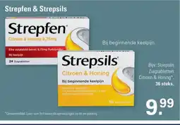 De Online Drogist Strepfen & Strepsils aanbieding