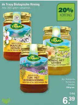 De Online Drogist de Traay Biologische Honing aanbieding