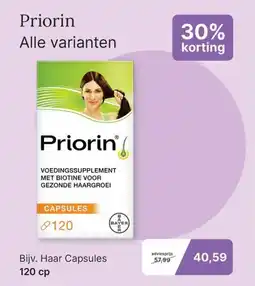 De Online Drogist Priorin aanbieding