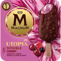 Dekamarkt Ola Magnum double cherry 3 st aanbieding