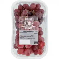 Dekamarkt Pitloze rode druiven aanbieding