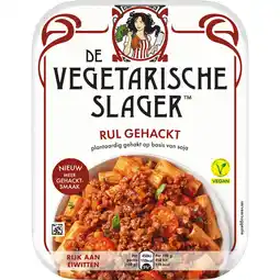 Dekamarkt De Vegetarische Slager Vegetarisch gehackt rul aanbieding