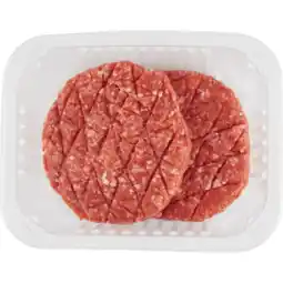 Dekamarkt DekaVers Slagers runderhamburger 2 stuks aanbieding