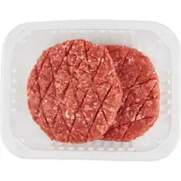 Dekamarkt DekaVers Slagers runderhamburger 2 stuks aanbieding