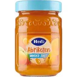 Dekamarkt Hero Jam 40% minder zoet abrikozen aanbieding