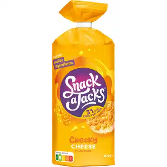 Dekamarkt Snack a Jacks Rijstwafels cheese aanbieding