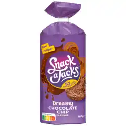 Dekamarkt Snack a Jacks Rijstwafels chocolate chips aanbieding
