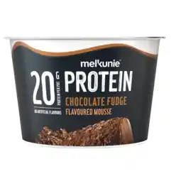 Dekamarkt Melkunie Protein mousse chocolade fudge aanbieding