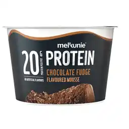 Dekamarkt Melkunie Protein mousse chocolade fudge aanbieding