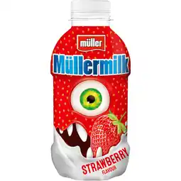 Dekamarkt Müller Müllermilk aardbei aanbieding