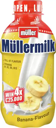 Dekamarkt Müller Müllermilk Banaan aanbieding