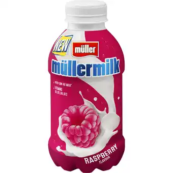 Dekamarkt Müllermilk framboos aanbieding