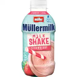 Dekamarkt Müllermilk Milkshake aardbei aanbieding