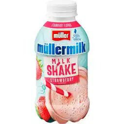Dekamarkt Müllermilk Milkshake aardbei aanbieding