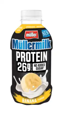 Dekamarkt Müllermilk protein banaan aanbieding