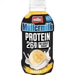 Dekamarkt Müllermilk protein banaan aanbieding