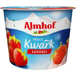 Dekamarkt Almhof Volle kwark aardbei aanbieding