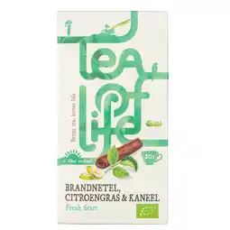 Dekamarkt Tea of Life Fresh start brandn.citroengr kaneel 20 zk aanbieding