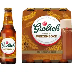 Dekamarkt Grolsch Weizenbock 6x 30cl aanbieding
