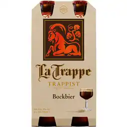 Dekamarkt La Trappe Bock bier 4x33cl aanbieding
